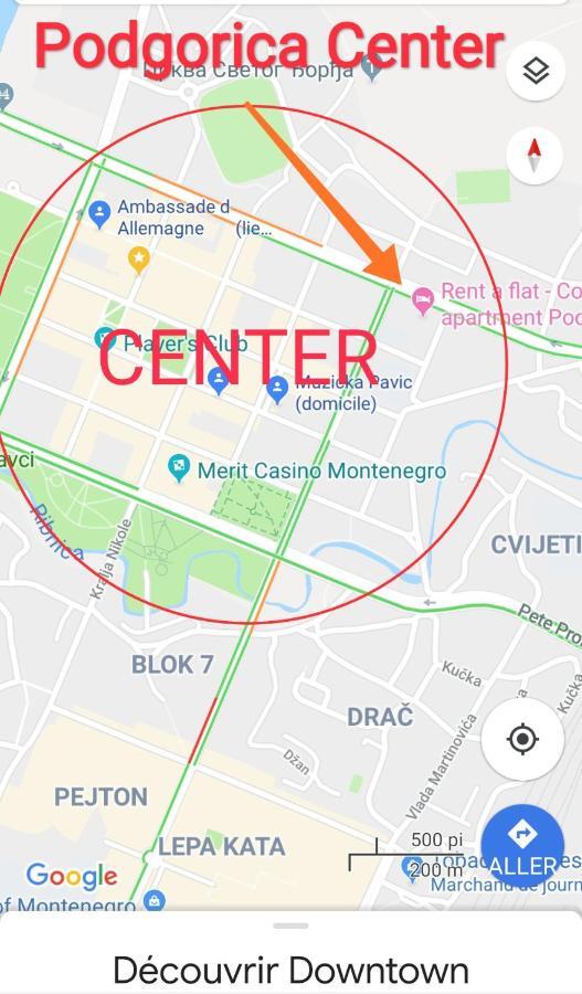 דירות Podgorica Center מראה חיצוני תמונה